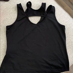 Black Athletic Top